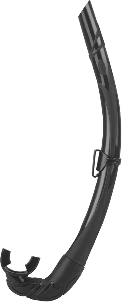Diving Snorkel, Foldable Silicone Snorkel for Freediving, Skin Diving, Spearfishing, and Scuba Diving