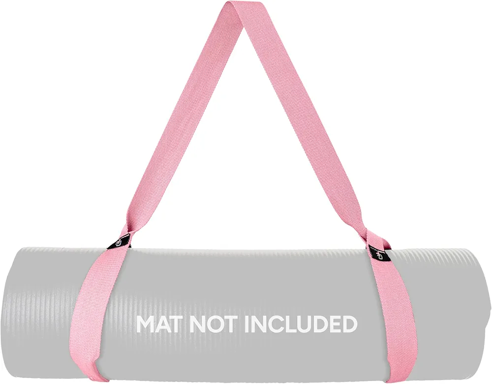 Gradient Fitness Yoga Mat Strap, Premium Cotton Blend, Yoga Mat Carrier, Yoga Mat Holder, Yoga Mat Straps for Carrying