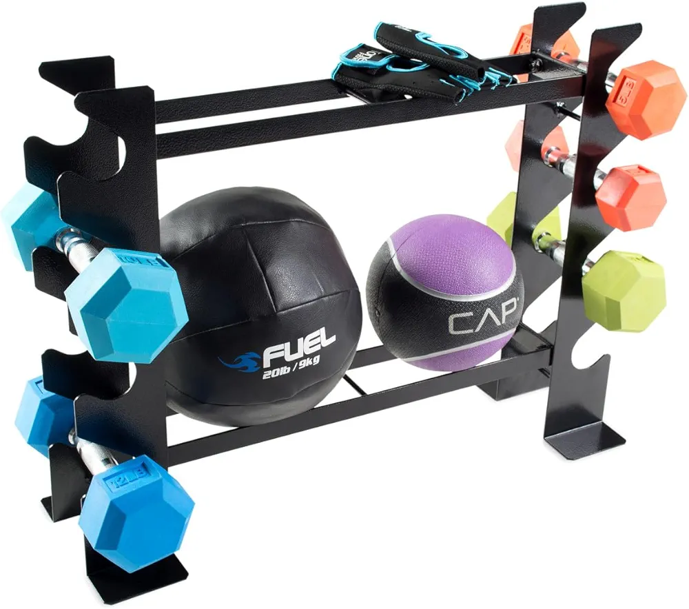 CAP Barbell Dumbbell and Accessories Rack