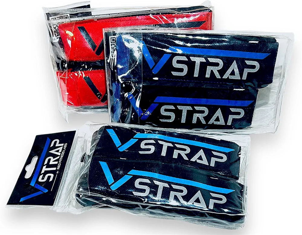 V-Straps by V-Fit Cable Machine attachement Weightlifting Strength Training Powerlifting deadlifting