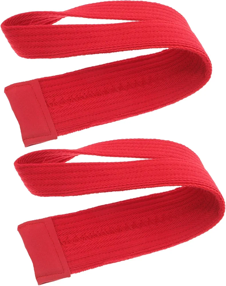 1 Pair Strength Training Wrist Strap for Deadlift Barbell Handle Straps Lifting Wrist Straps Wrist Guard