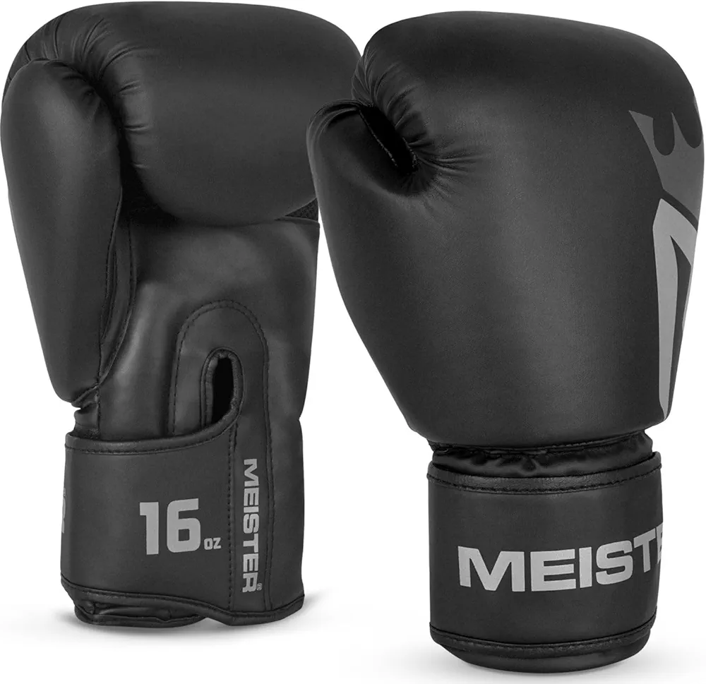 Meister [Critical] Boxing Gloves - Ergonomic High-Density Training Gloves - 8/12 / 16 Ounce