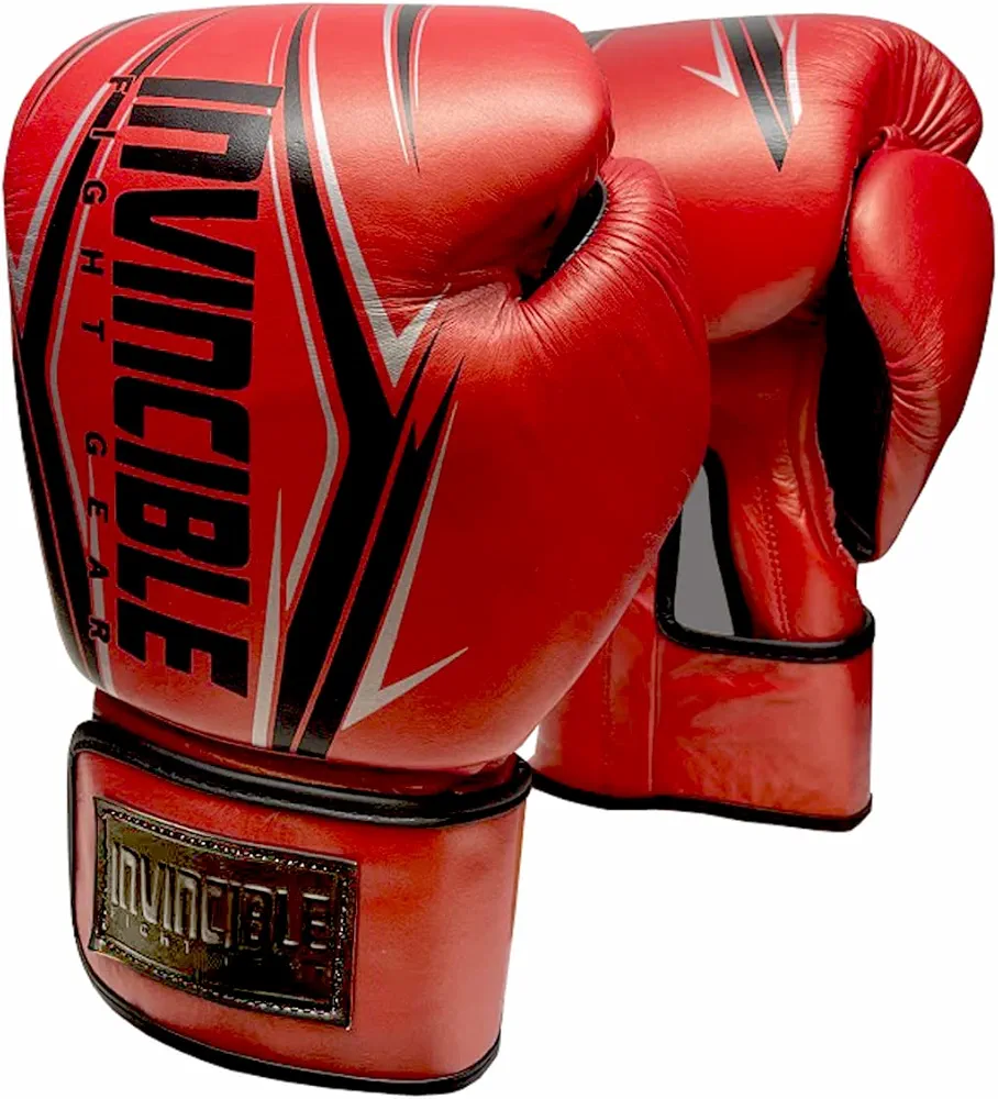 All Leather Blaster Boxing Bag Gloves for Mens or Womens Boxing Can be Used as Fitness Gloves, Punching Gloves, Sparring Sizes 12oz