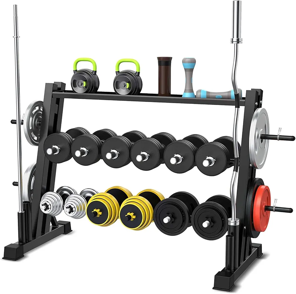 DAI QI Cap Barbell Neoprene Coated Dumbbell Weights Fitniss Set