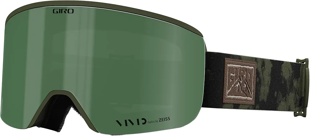Giro Axis Ski Goggles - Snowboard Goggles for Men - Quick Change with 2 VIVID Lenses - Anti-Fog Vent Tech - OTG