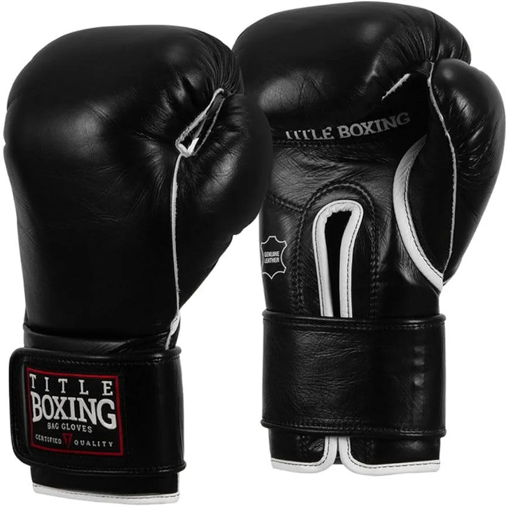TITLE Boxing Old School Leather Sparring Gloves 2.0 - Boxing Gloves, Boxing Training Gloves, MMA Gloves, Oz Training Gloves, Kickboxing Gloves, Punching Bag Gloves, Sparring Gloves