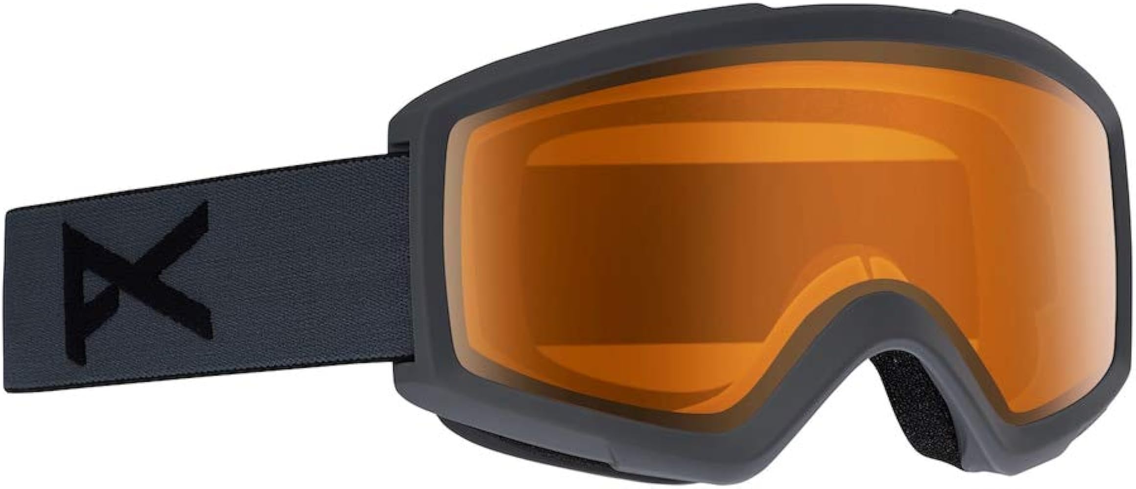 Anon Helix 2.0 Snow Goggles Stealth Grey With Amber Lens
