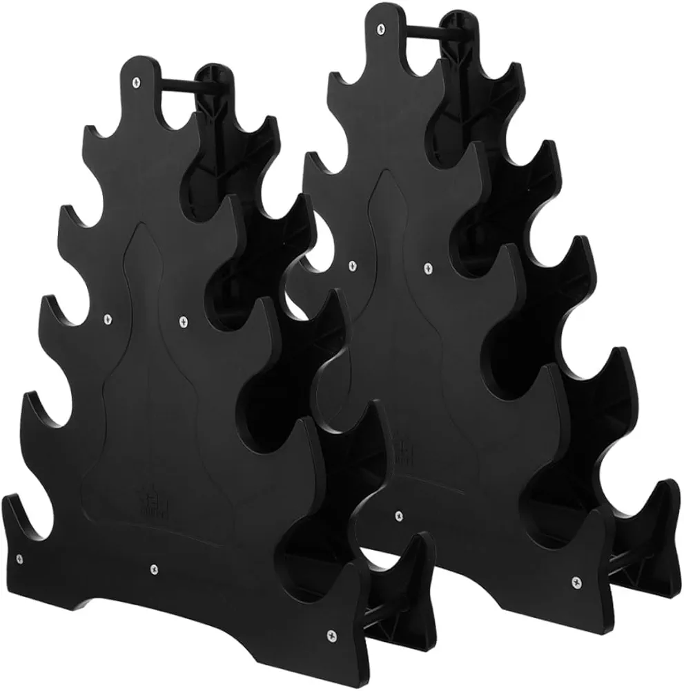 Dumbbell Storage Stand 2 Pcs Organizers Dumbbell Holder Rack for Home Gym