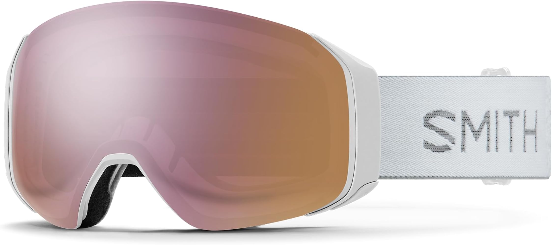 SMITH 4D MAG S Goggles with ChromaPop Lens – Easy Lens Change Technology for Skiing & Snowboarding – For Smaller Faces