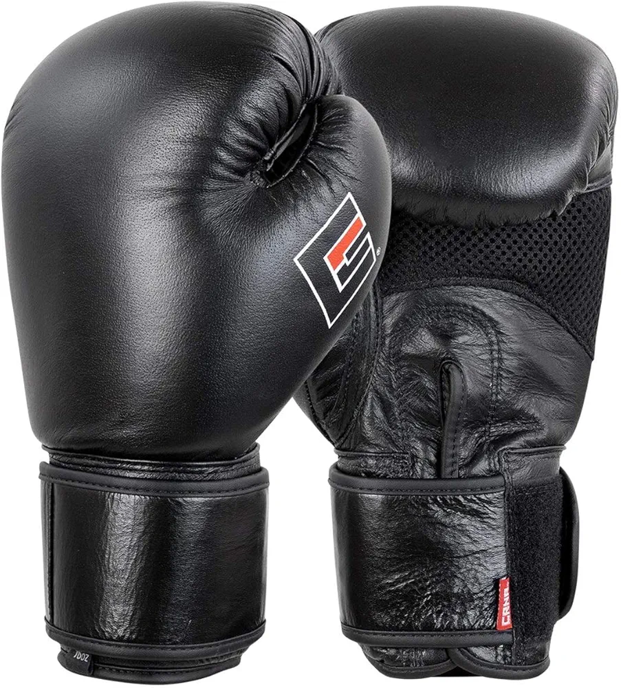 Combat Corner Elite Boxing Gloves Leather for Men and Women - Kickboxing, MMA, Muay Thai Sparring Training Gloves