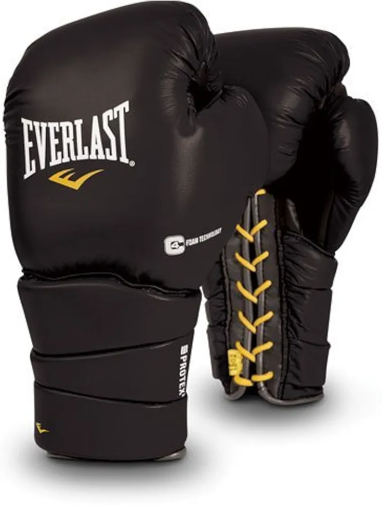 Everlast ProTex3 Compete Professional Training Gloves, Laced
