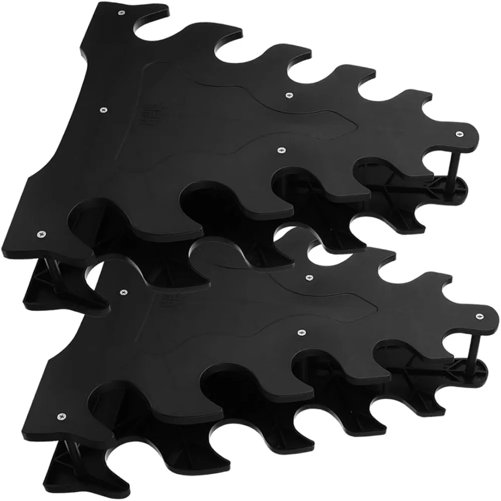 Dumbbell Sets Storage Rack 5-Layer Leaf Design Dumbbell Weight Holder Rack