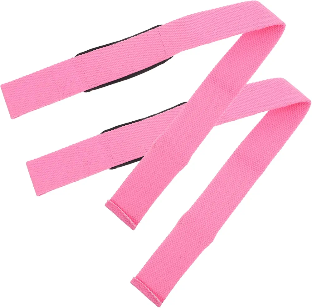 INOOMP 1 Pair Weightlifting Belt Weightlifting Grip Strap Wrist Strap for Gym Lifting Wrist Straps Anti-Slip Wrist Guard Gym Accessories Wrist Bands Training Grip Strap Polyester