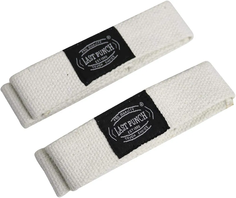 Shelter 13385 Last Punch Weight Lifting Wrist Assist Wraps, White