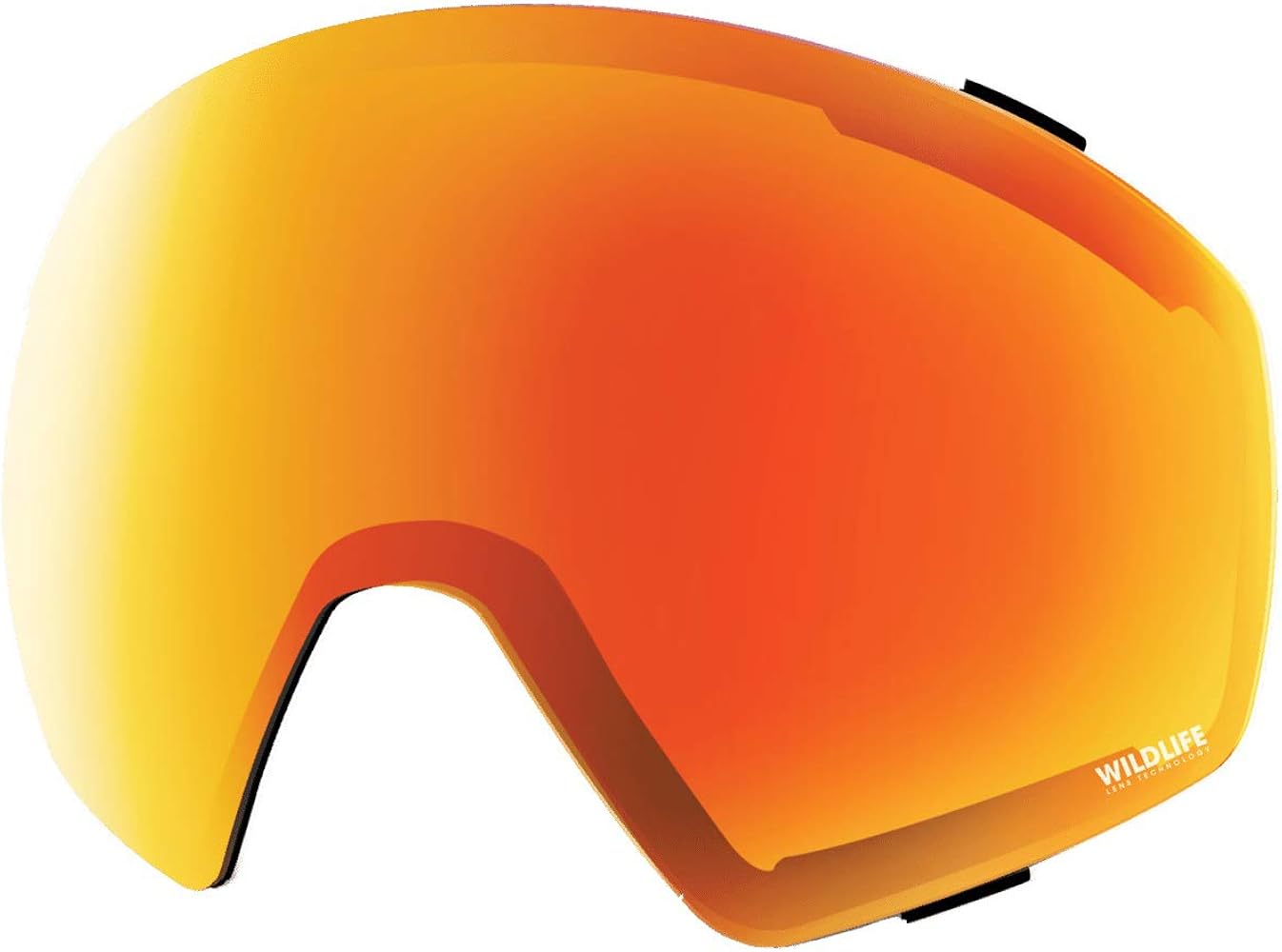 VonZipper Skylab Adult Replacement Lens Snow Goggles Accessories - Wildlife Fire Chrome/One Size