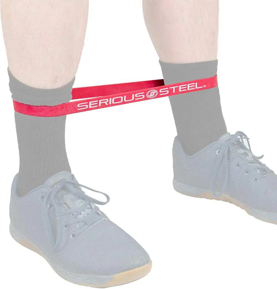 Serious Steel Fitness 12 inch Resistance Band | Deadlift Band | Hip Band | Glute Activation and Dynamic Warm Up Band