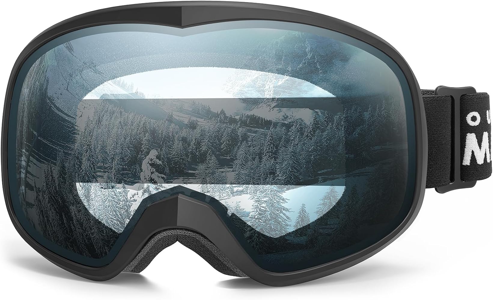 OutdoorMaster Owl Kids Ski Goggles OTG Anti-Fog Snowboard Goggles with 100% UV Protection