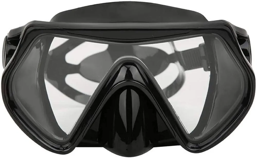 Full Face Snorkel Mask Snorkelling Mask Scuba Diving Mask Silicone Diving Goggles Underwater Salvage Scuba Swimming Glasses Lens Broad View Water Sports Equipment for Adult