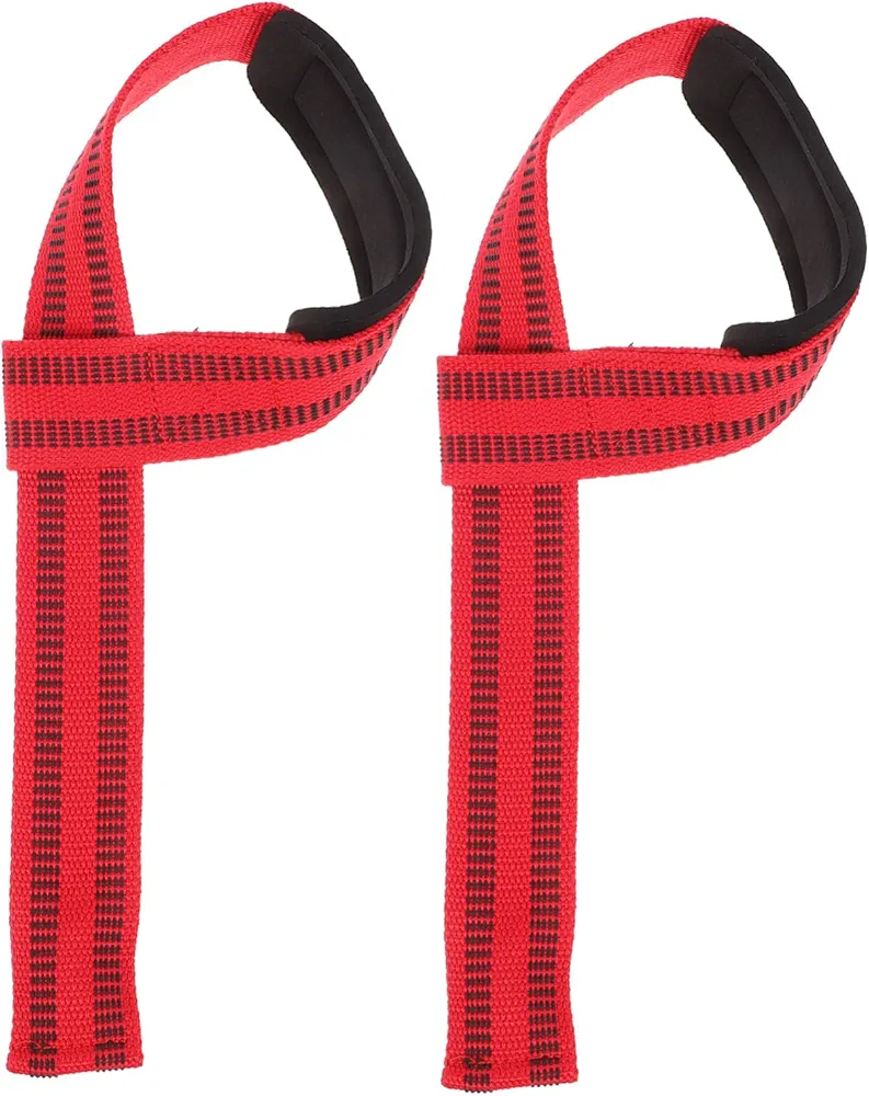 2pcs Weightlifting Wrist Straps Grip Strap Wrist Protective Belt Wrist Brace Wrist Protector for Sports