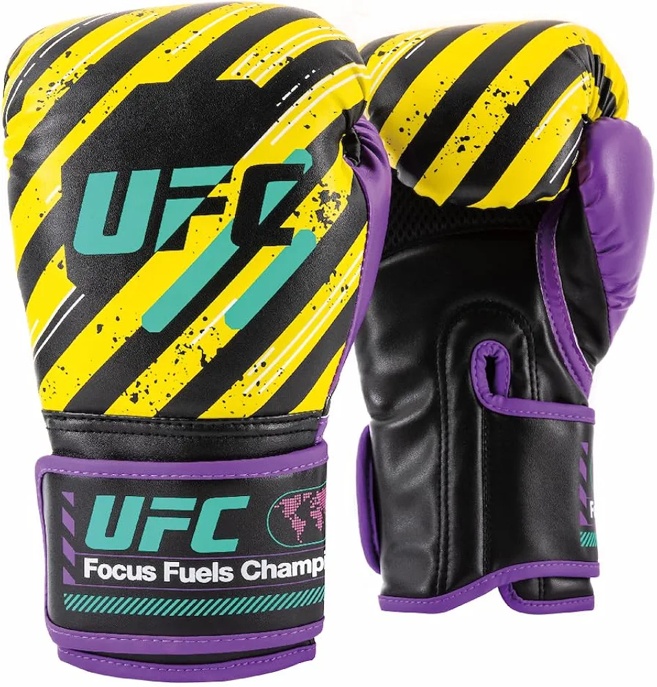 UFC Prodigy Youth Boxing Gloves: Youth-Centric Fit, Optimal Protection for Kids, Durable Construction, Perfect for Sparring, Heavy Bag, MMA, Mitts, Thai Pads