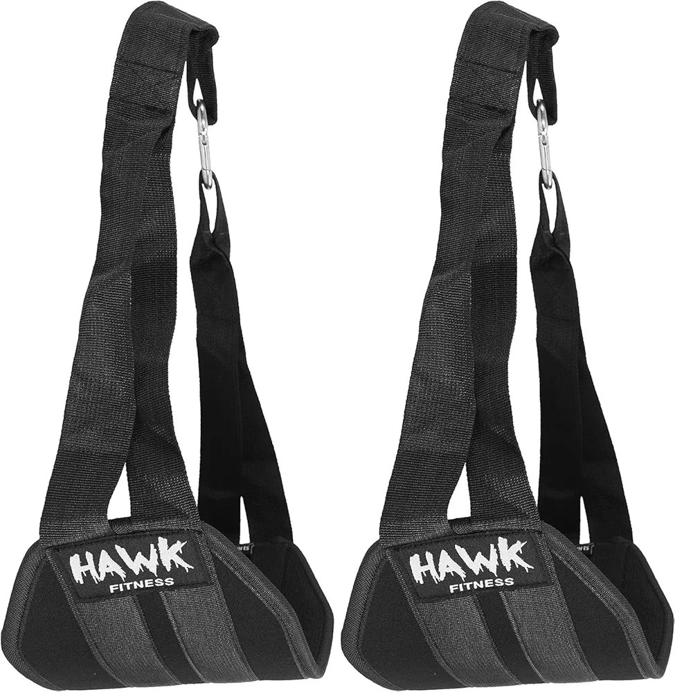 Hawk Sports Ab Straps for Men and Women, Ab Workout Equipment for Maximum Fitness and Bodybuilding Gains, Exercise Equipment for Fat Burning and Strength Training, Lifting Straps for Six Pack Abs