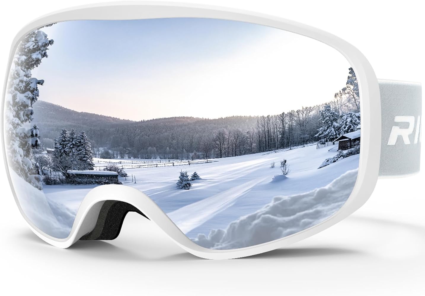 Ski Goggles Snowboard Goggles for Men Women Adults Youth,Over Glasses OTG/100% UV Protection/Anti-fog/Wide Vision