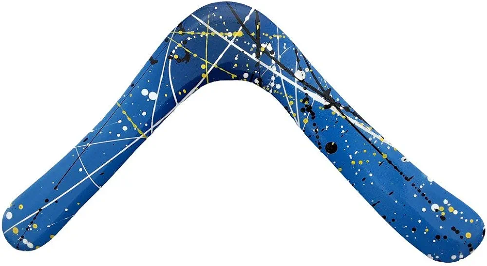 True Blue Angel Wooden Boomerangs - for Kids 8-18!