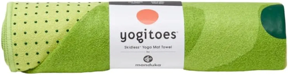 Yogitoes Yoga Mat Towel - Lightweight, Quick Drying Microfiber, Non Slip Skidless Technology, 71 Inch (180cm), Forrest