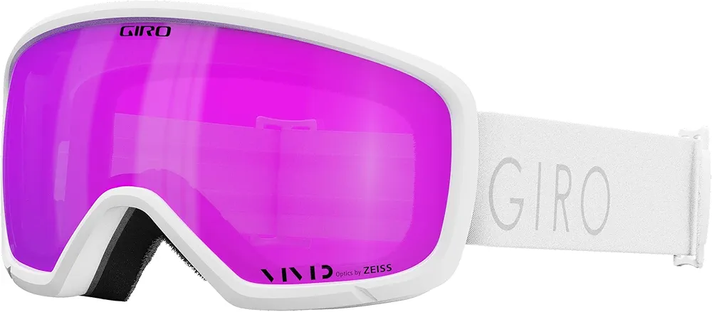 Giro Millie Ski Goggles - Snowboard Goggles for Women & Youth - VIVID Lens - Anti-Fog - OTG (Over Glasses)