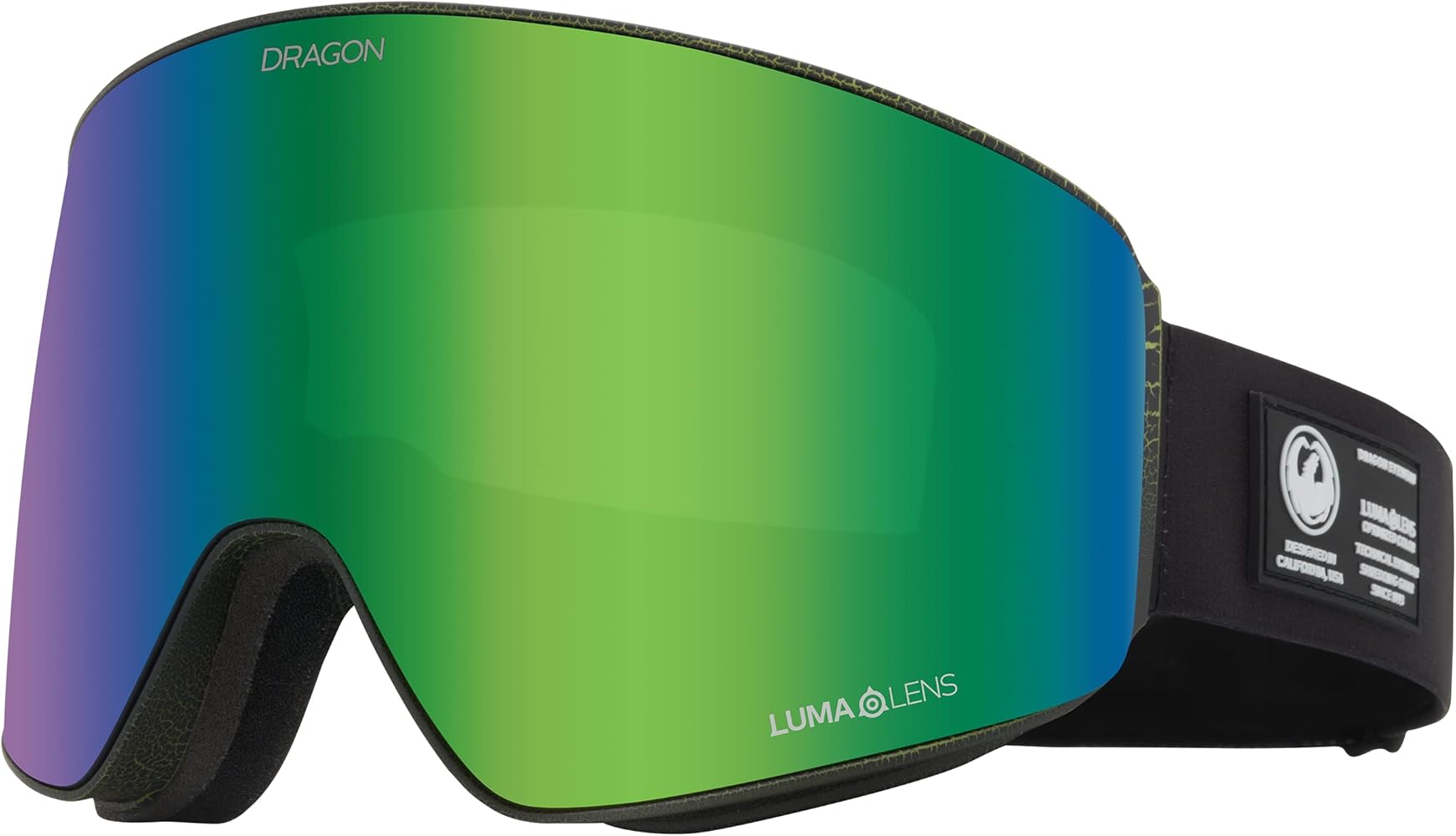 DRAGON SNOW GOGGLES | DR PXV BONUS/65/LICHEN/LLGRNION+LLAMBER