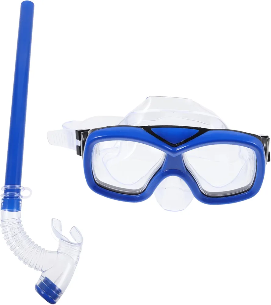 1 Set Diving Goggles Face Masks Professional Snorkeling Gear Multi-Function Dive Mask Convenient Diving Mask Full Snorkeling Multi-Function Snorkeling Gear Portable Diving Mask PVC