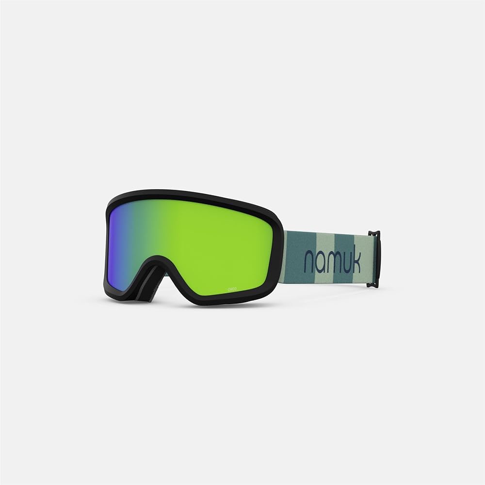 Giro Chico 2.0 Toddler Ski Goggles - Snowboard Goggles for Kids, Boys & Girls 2-4 - Namuk Jade Green Strap w/Loden Green Lens