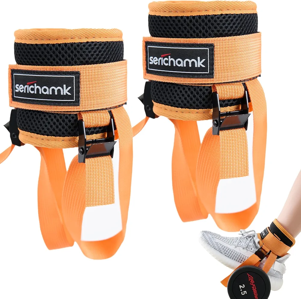 Adjustable Adjustable Feet Dumbbell Attachment,Feet Weight Lifting-Foot Weights for Exercise, Leg Extensions,Tibialis Trainer,Leg Lift Exercise Equipment