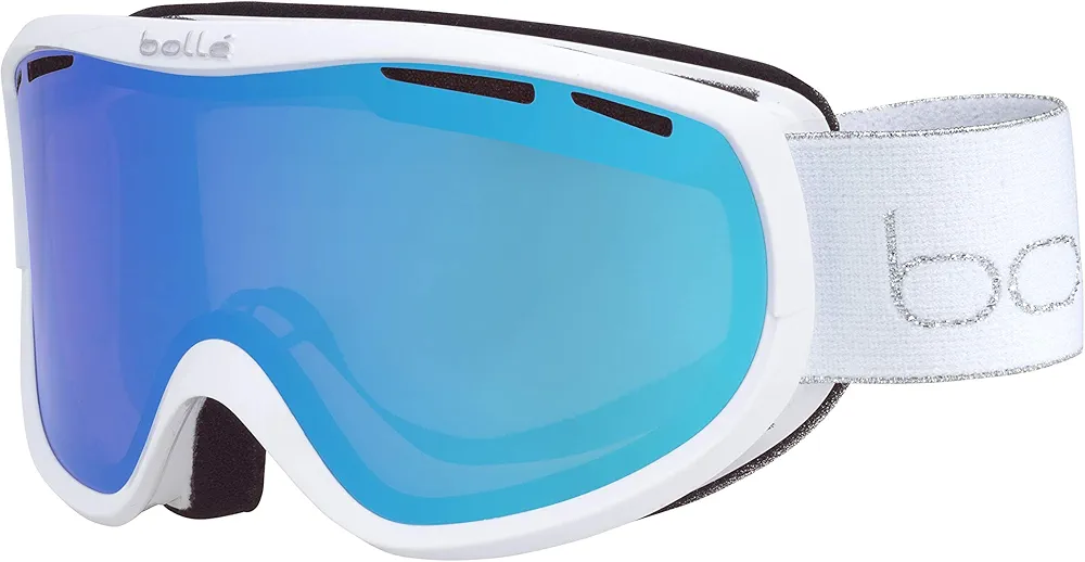 Bollé Sierra Shiny Black & Gold/Sunshine Small-Medium Ski Goggles