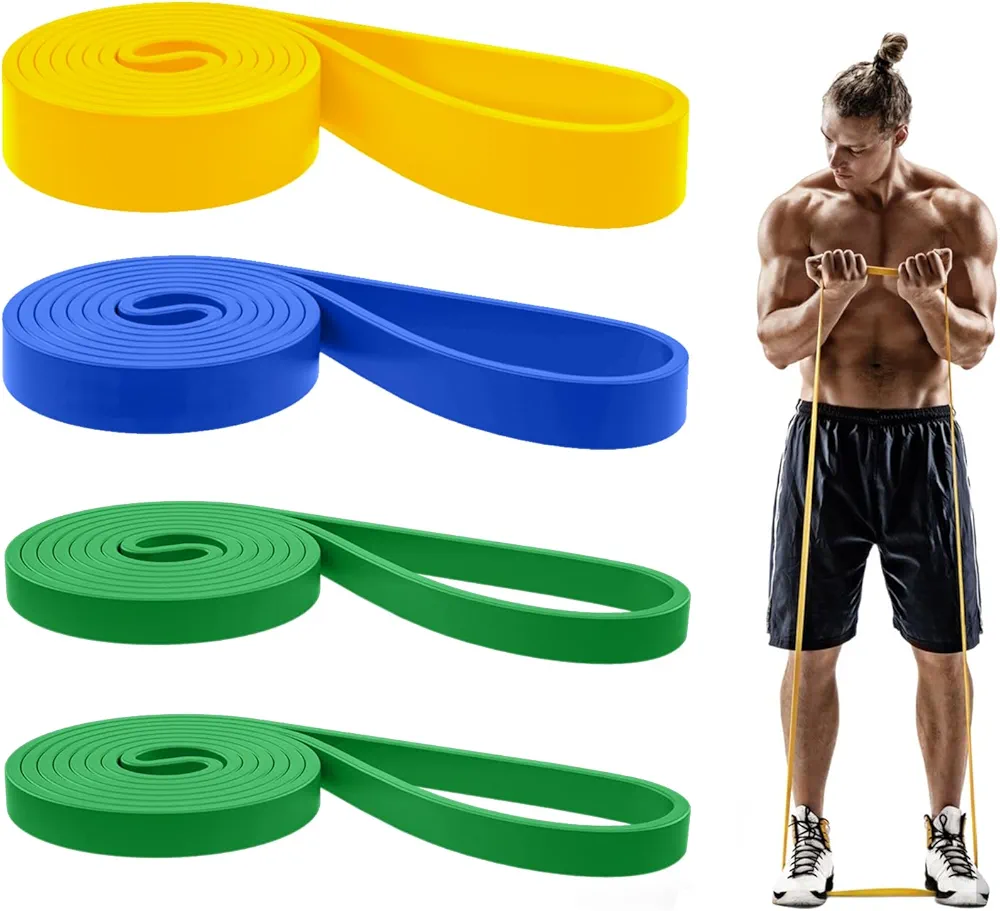 Pull Up Bands, Resistance Bands for Men & Women, Pull Up Assist Bands Exercise Bands Workout Bands for Working Out, Body Stretching, Physical Therapy, Muscle Training