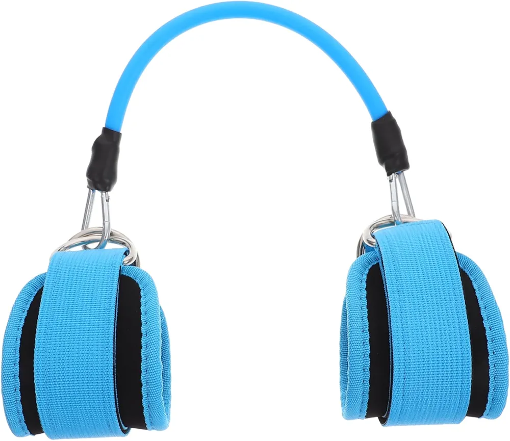 Ankle Strap Elastic Ankle Strap Gym Kickback Ankle Straps Belt Pad Ankle Brace Training Grip Wrist Leg