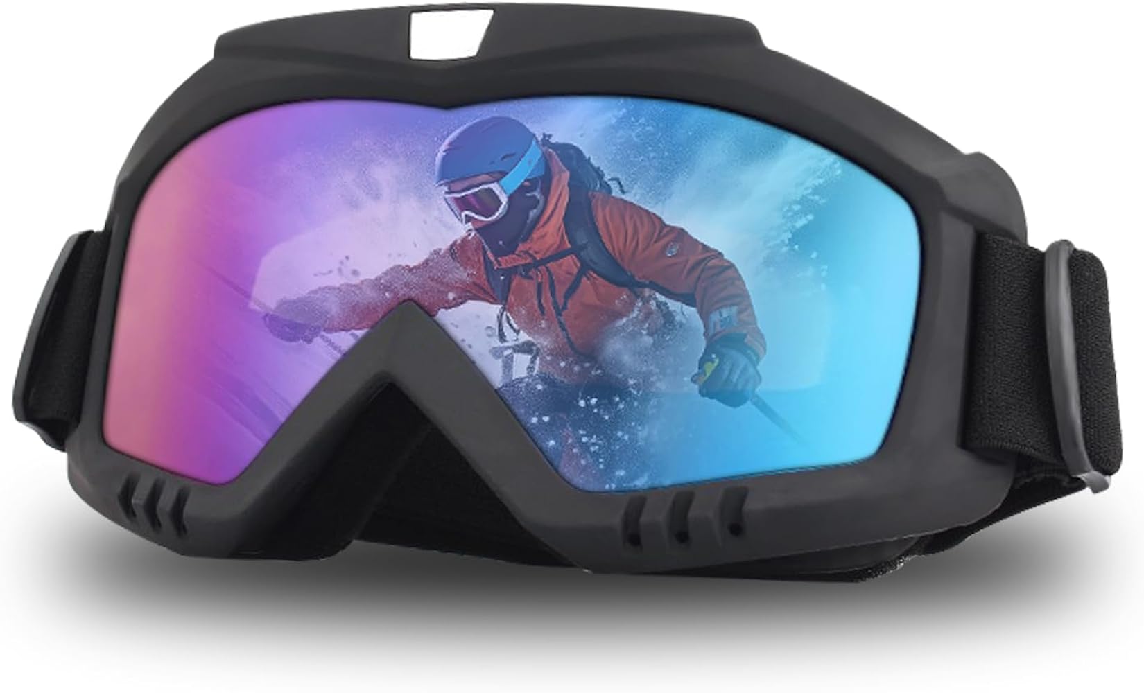 Motorcycle Goggles Men Women,ATV Goggles Motocross Goggles Racing Helmet Goggles,UV Protection Anti-Glare Ski Goggles