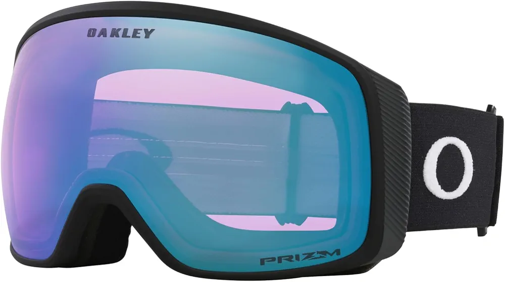 Oakley Flight Tracker Large Matte Black wPrizm Iced Iridium Snow Goggle