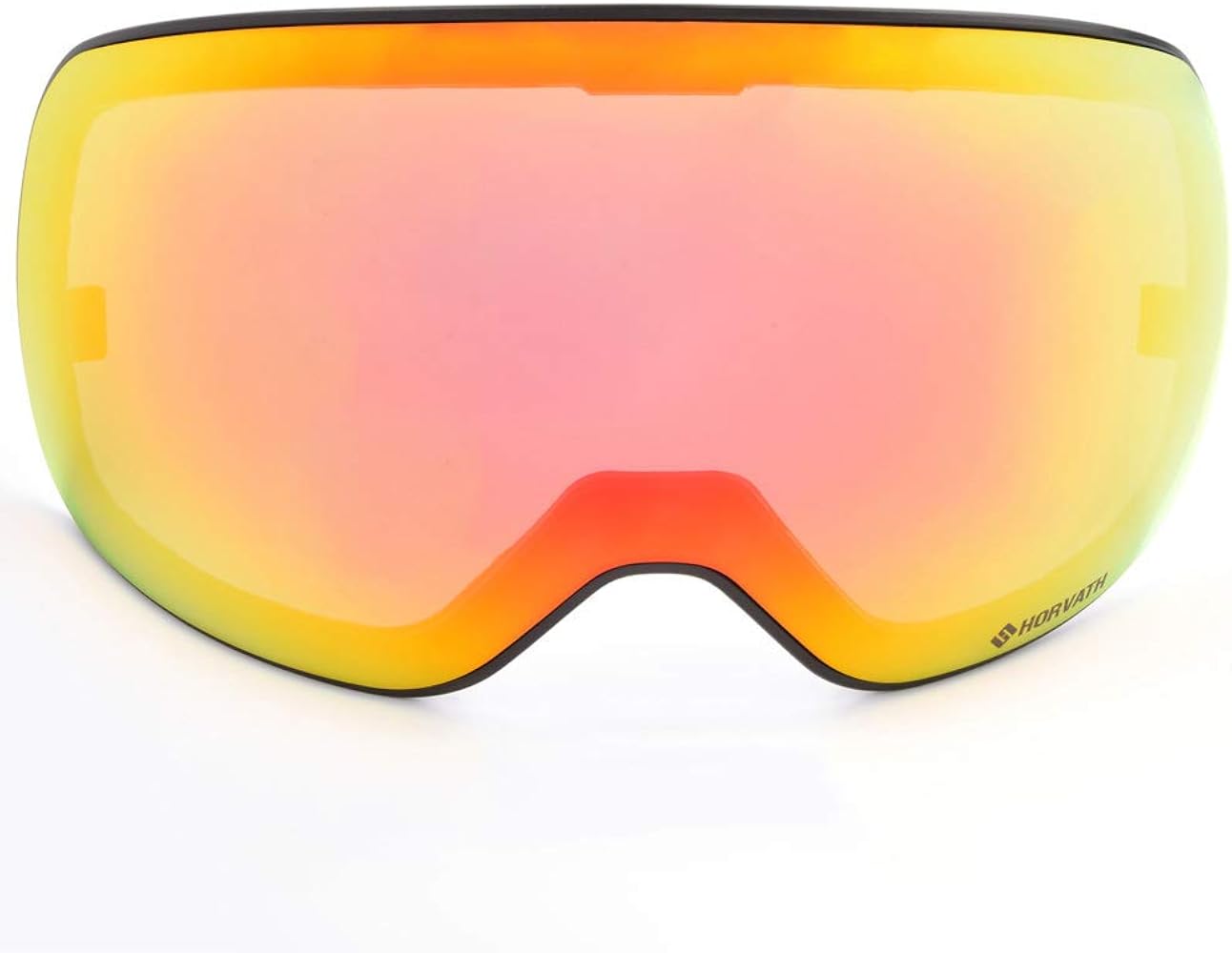 Ski Goggles Replacement Dual Lens Spherical UV400 VLT81% Super Anti-Fog Windproof Scratch Resistant Skiing