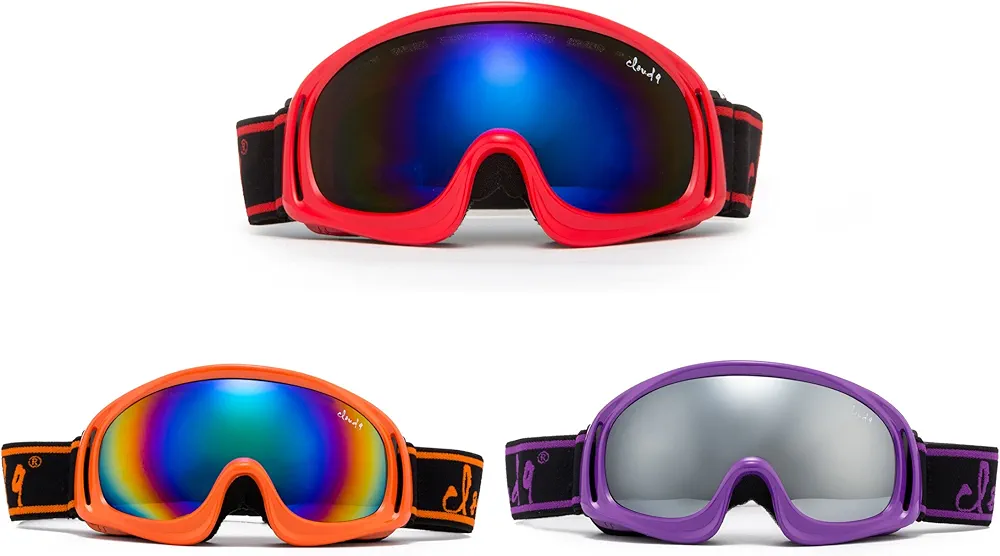 Cloud 9 - Kids Snow Goggles Anti-Fog Snowboarding Skiing Protective Goggles