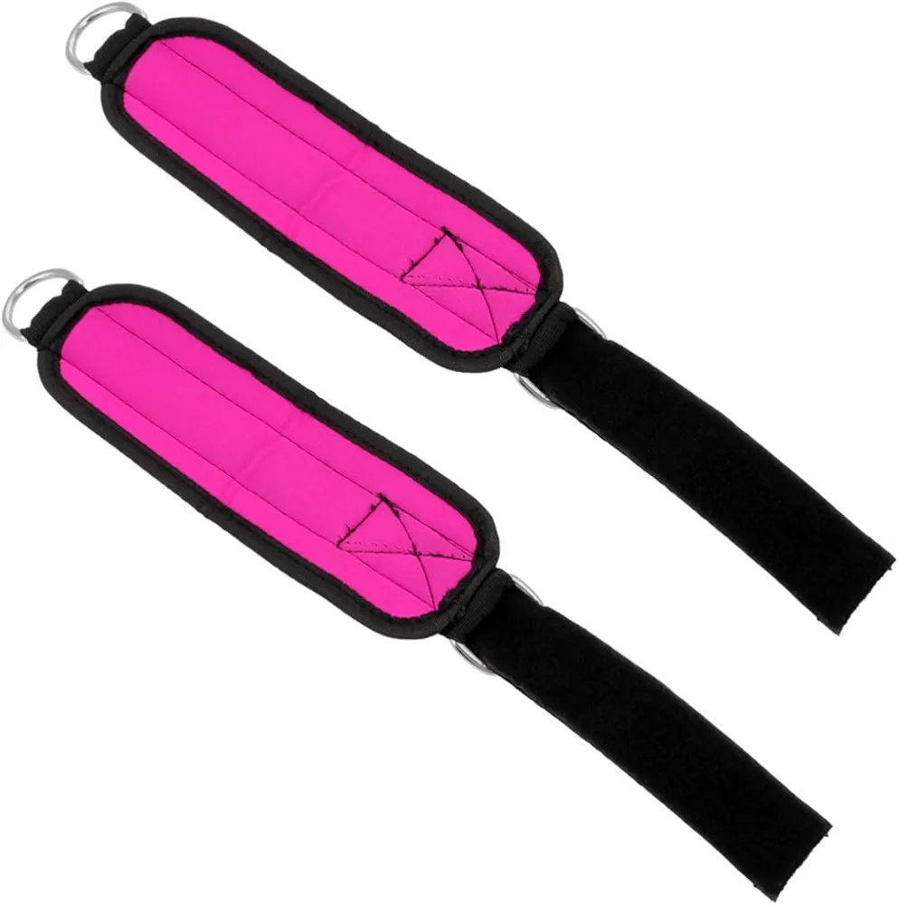 Ankle Straps Athletic Wrist Tape Leg Workouts Exercise Resistance Bands Adjustable Stand Double Ring