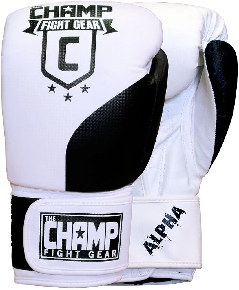 Alpha Series Boxing Gloves with Wrist Support for Boxing Kickboxing Muay Thai Training or Sparring Punching Bag Mitts
