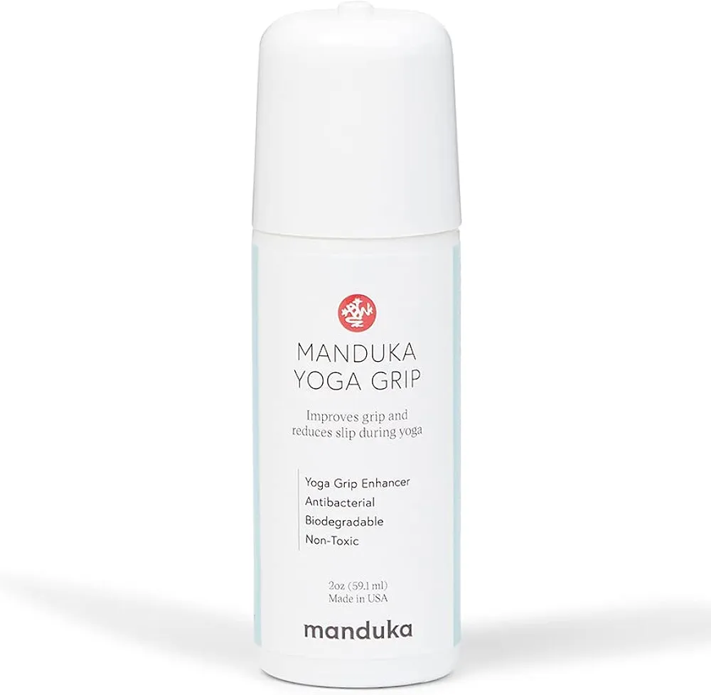 Manduka Yoga Grip Gel - Improves Grip and Reduces Slip, Beginner Support, Easy Clean, Non Stick, Non Toxic, 2oz (57ml)