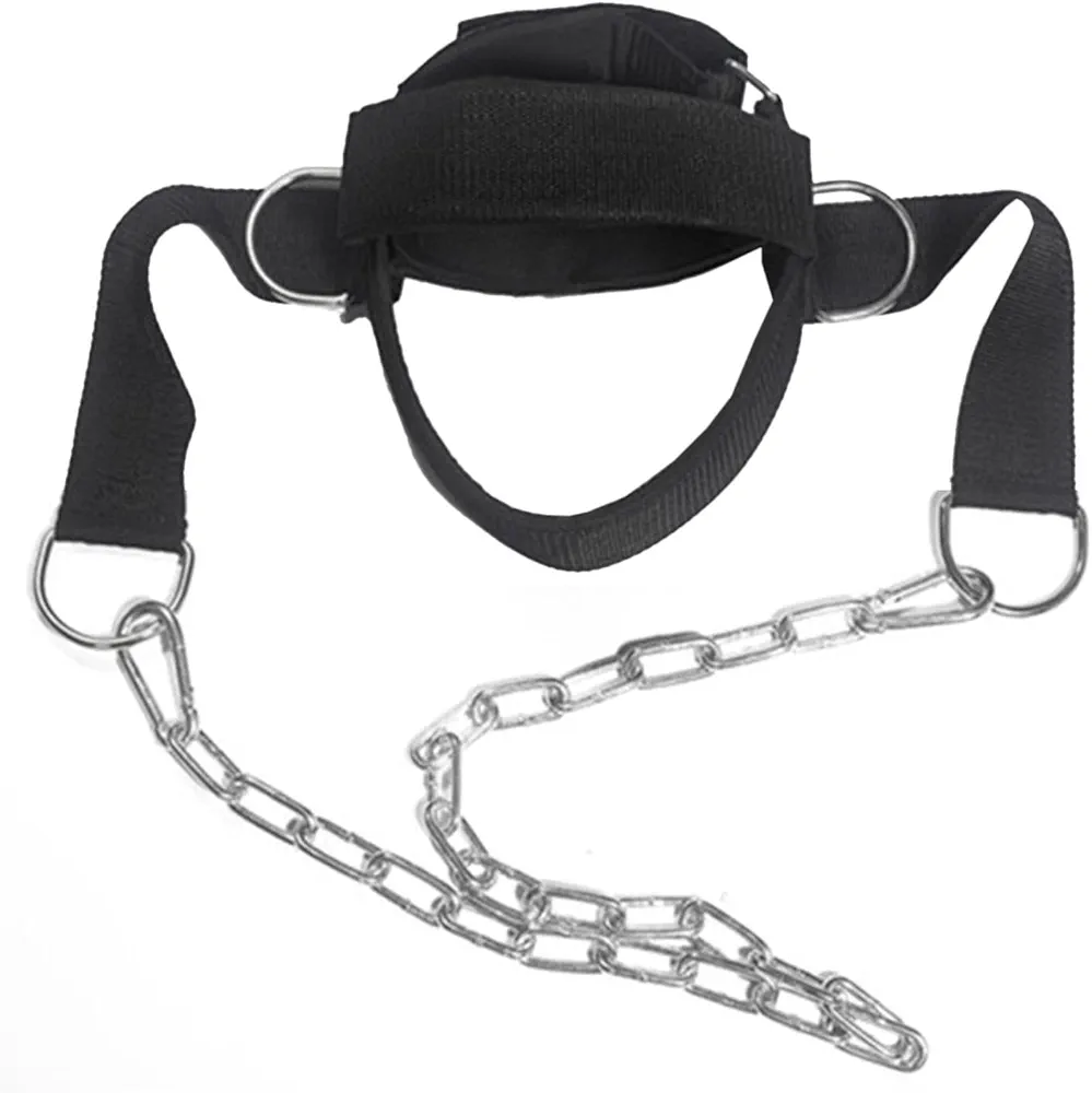 Head Harness Neck Strap - Neck Training Exerciser | Head Harness Neck Strap - Neck Exerciser Builder for Neck Workout, Resistant Training and Weight Lifting for Gym Exerciser Head