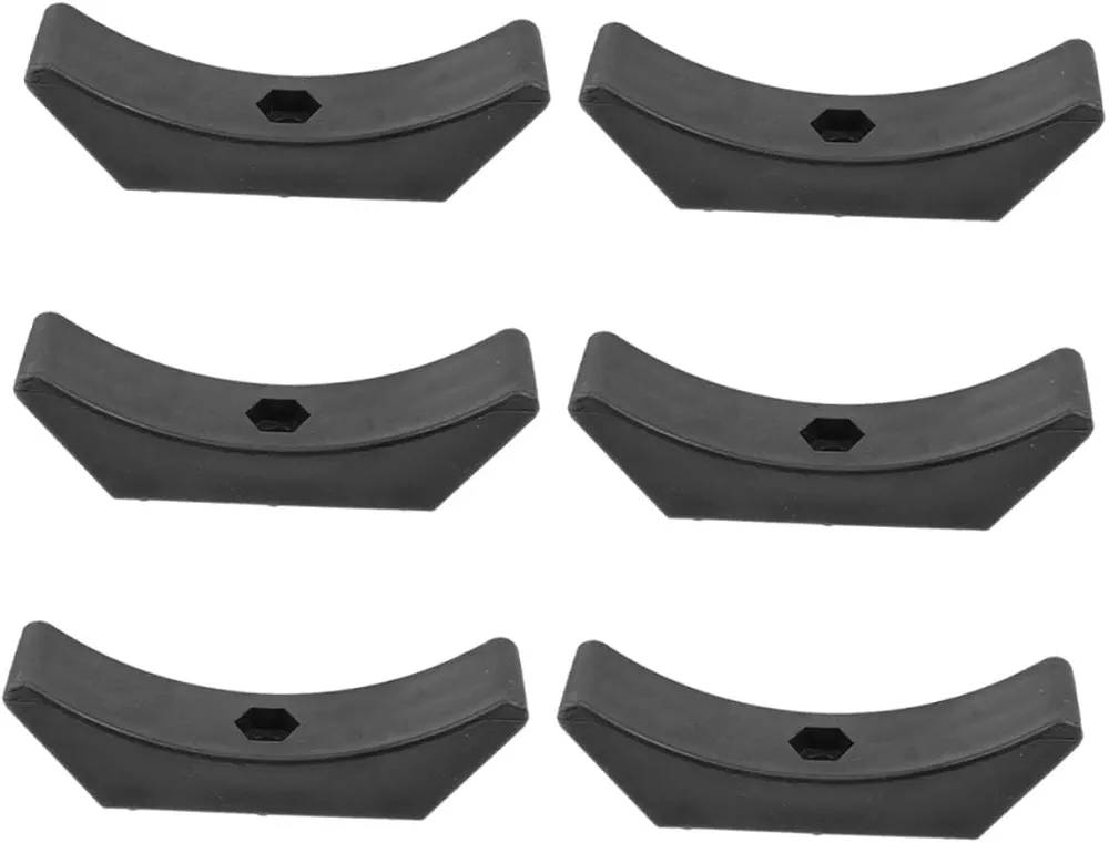 Dumbbell Cradles Set 6pcs Dumbbell Saddle Replacement Dumbbell Holder for Rack Home Gym Accessory