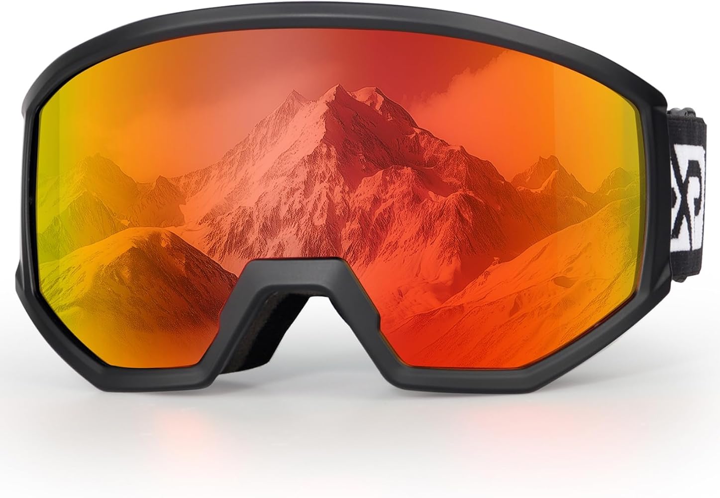 EXP VISION Ski/Snowboard Goggles, Anti-Fog Snow Goggles for Men & Women - Perfect for Skiing, Snowboarding & Winter Sports