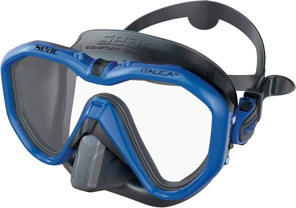 Seac Italica, Single-Lens Diving Mask for Professional