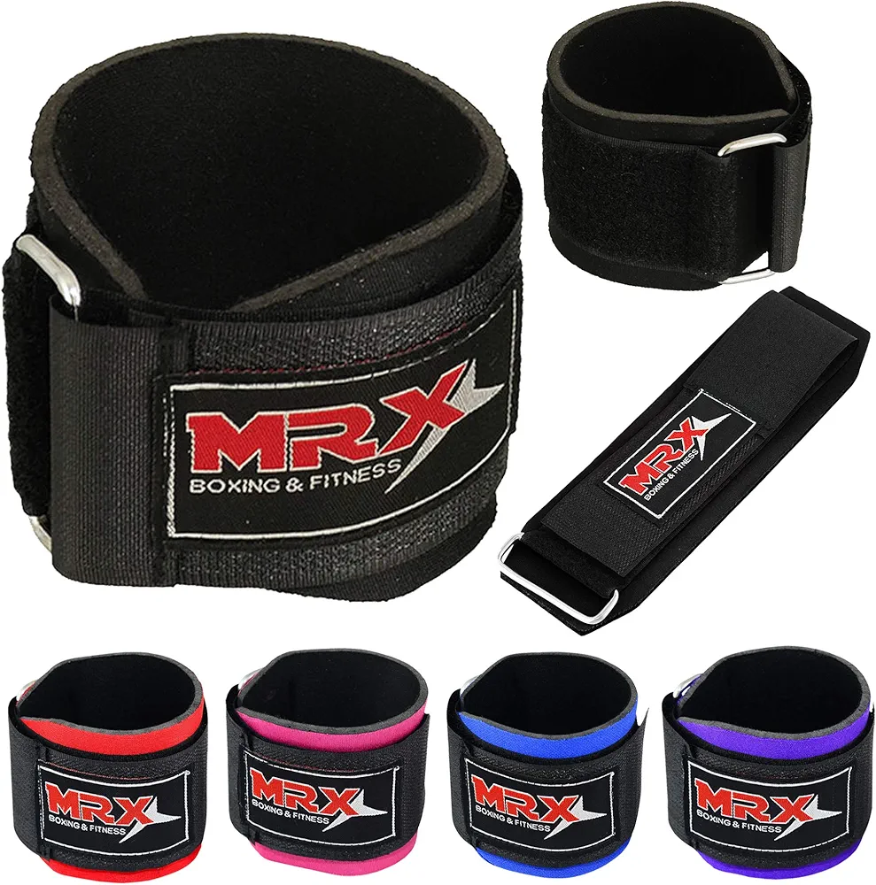 MRX BOXING & FITNESS Weight Lifting Wrist Support Wraps Strap for Gym Strength Bodybuilding Training Workout for Men and Women