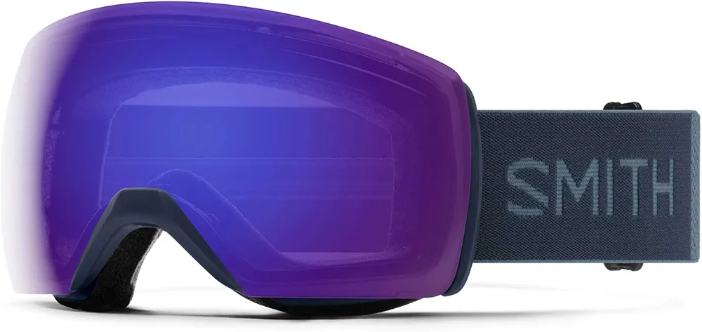 Smith Skyline XL Snow Goggles French Navy/ChromaPop Everyday Violet Mirror