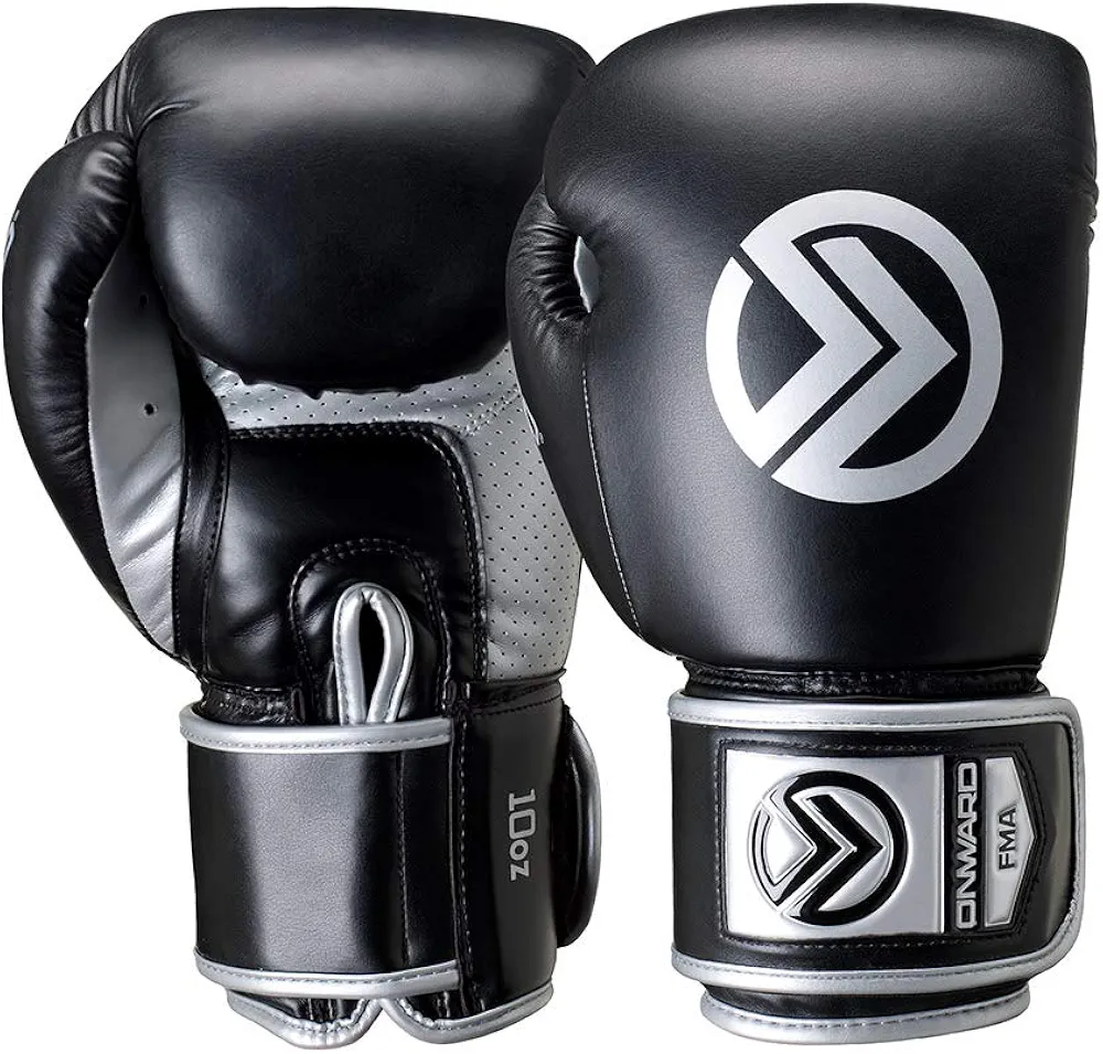 Onward Sabre Boxing Gloves ‚Technical Leather Training Gloves ‚Handcrafted Adult Boxing Gloves for Sparring and Training ‚Stylish and Comfortable ‚Kickboxing Gloves for Women and Men